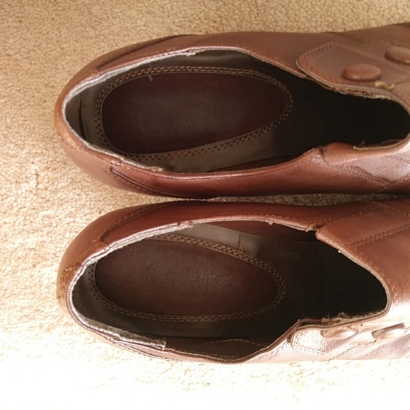 Bare Traps Tyley Leather Scrunchy Heel Booties 9M Brown - Picture 13 of 16